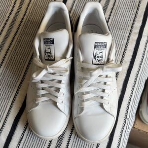 Adidas Stan Smith White Leather Shoes